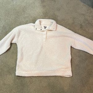 Comfy fuzzy pull over